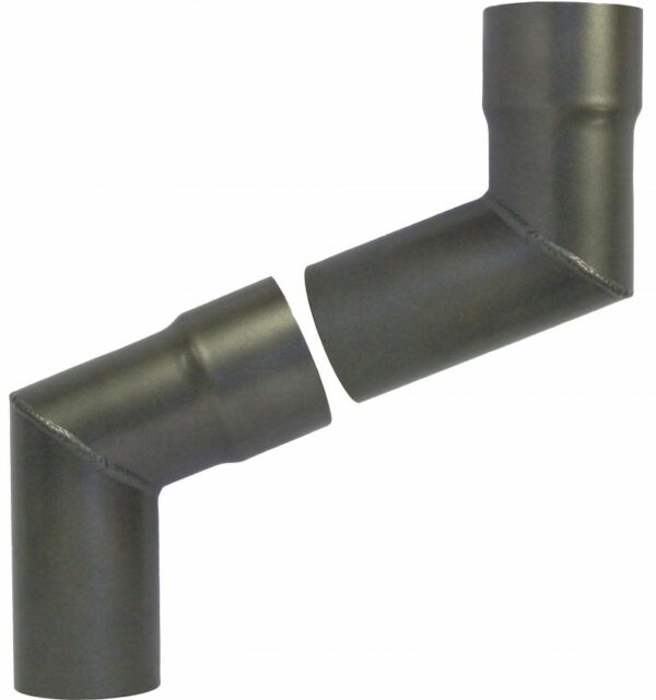 Offset Collar Swaged Collar Round Aluminium 2 Part Projection Offset – 50-250mm ...